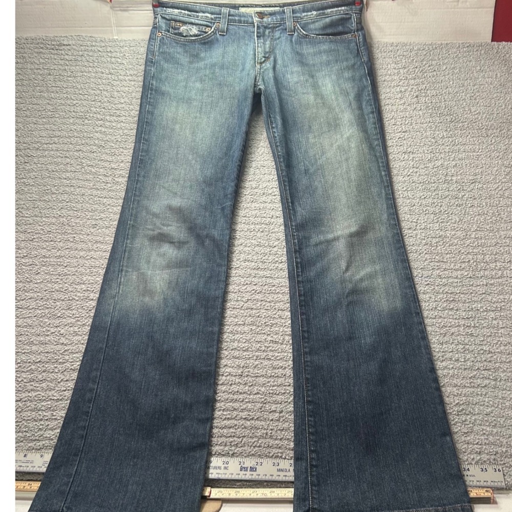 Joe's Jeans The Provocateur Bootcut Blue Denim 30 Y2K Vintage Low Rise Retro
